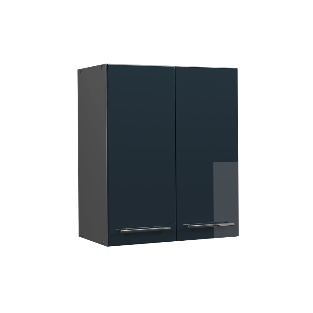 Vicco Pensile da cucina Blu scuro lucido 60 cm