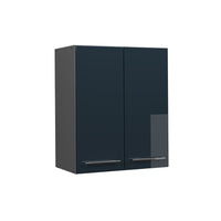 Vicco Pensile da cucina Blu scuro lucido 60 cm