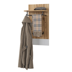 Vicco Appendiabiti da parete Bianco/Artisan 44 x 83 cm