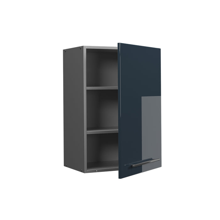 Vicco Pensile da cucina Blu scuro lucido 50 cm