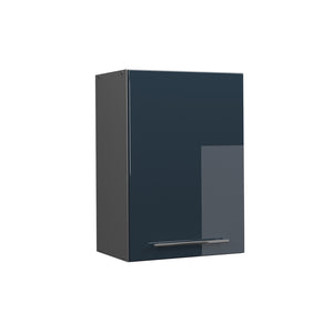 Vicco Pensile da cucina Blu scuro lucido 50 cm