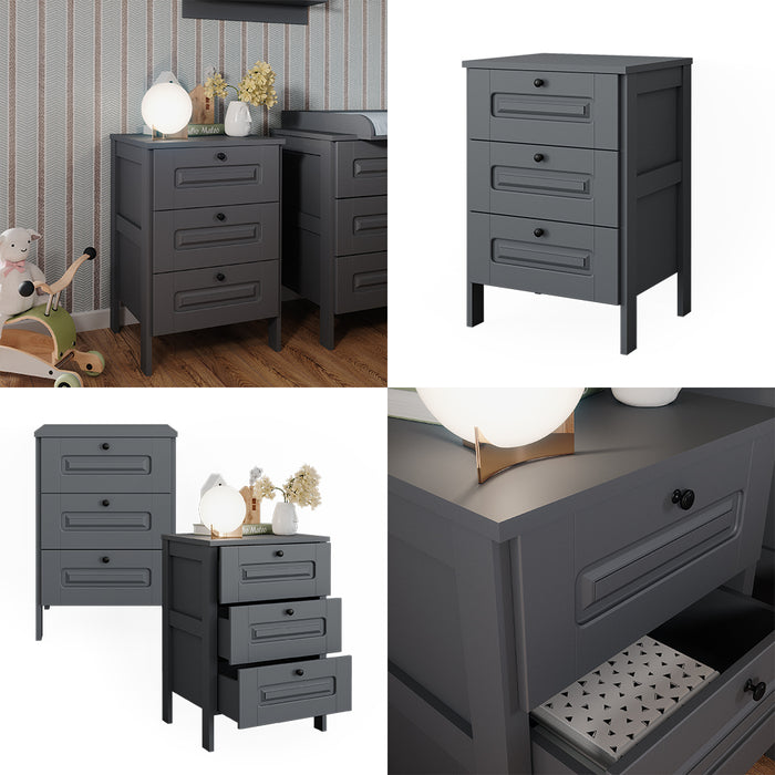 Vitalispa Cassettiera Grigio 60 x 88.4 cm