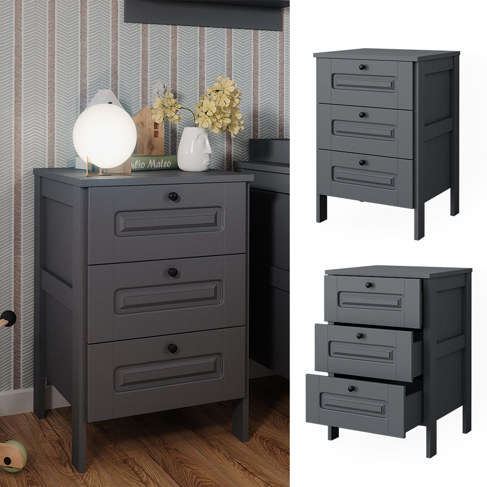 Vitalispa Cassettiera Grigio 60 x 88.4 cm