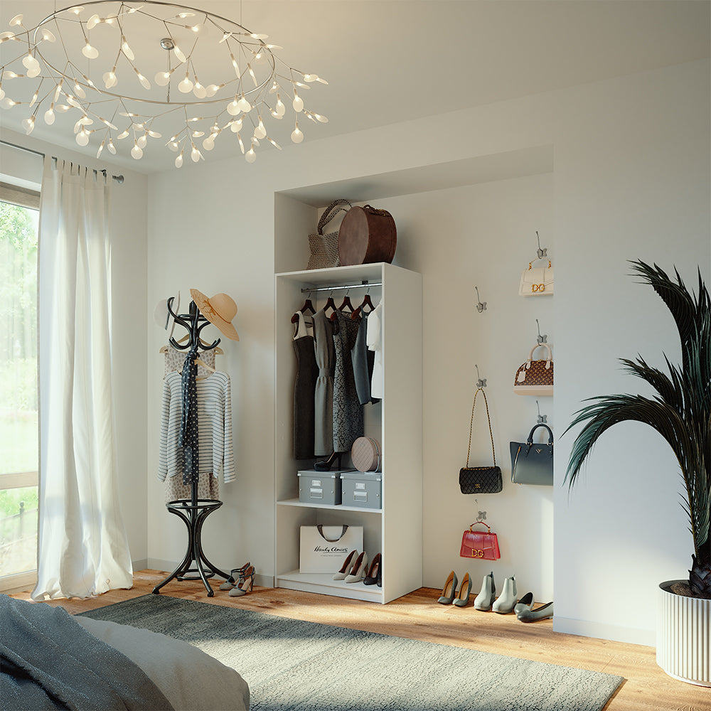 Vicco Armadio Bianco 80 x 200 cm