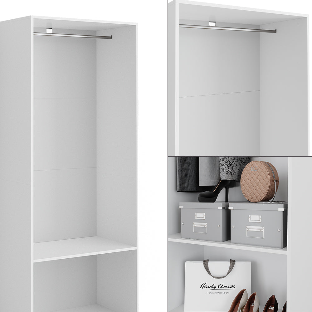 Vicco Armadio Bianco 80 x 200 cm