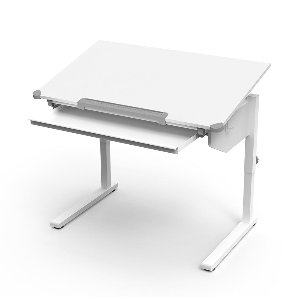 Vicco Scrivania per bambini Bianco 108 x 68 cm Regolabile in altezza