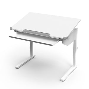 Vicco Scrivania per bambini Bianco 108 x 68 cm Regolabile in altezza