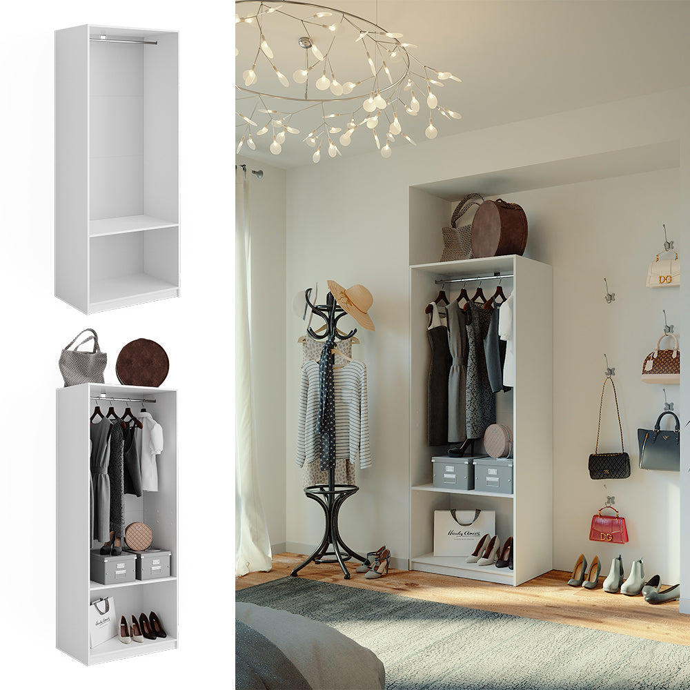 Vicco Armadio Bianco 80 x 200 cm