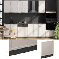 Vicco Pannello frontale GrigioBeige 60 cm senza piano di lavoro