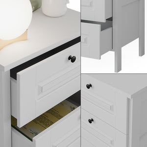 Vitalispa Cassettiera Bianco 53.4 x 88.4 cm