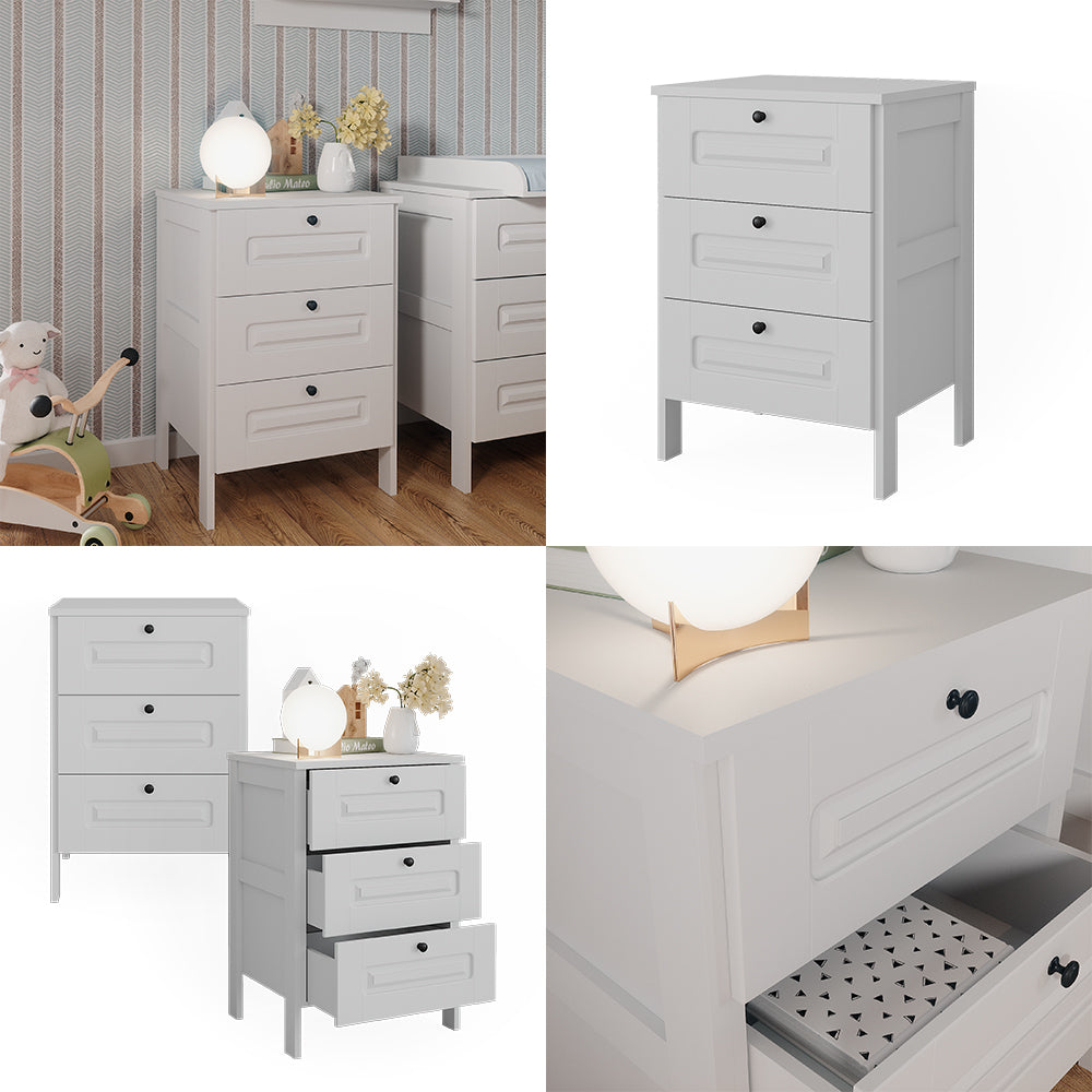 Vitalispa Cassettiera Bianco 53.4 x 88.4 cm