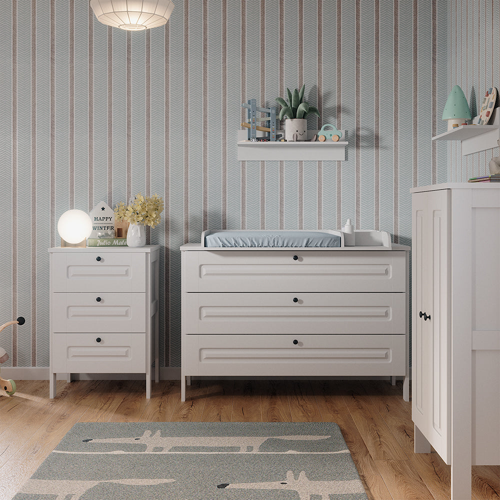 Vitalispa Cassettiera Bianco 53.4 x 88.4 cm