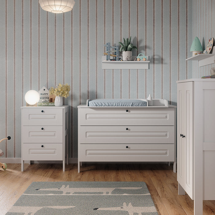 Vitalispa Cassettiera Bianco 53.4 x 88.4 cm