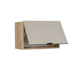 Vicco Pensile da cucina GrigioBeige 60 cm Piatto