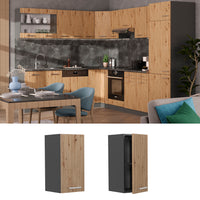 Vicco Pensile da cucina Rovere artigianale 30 cm