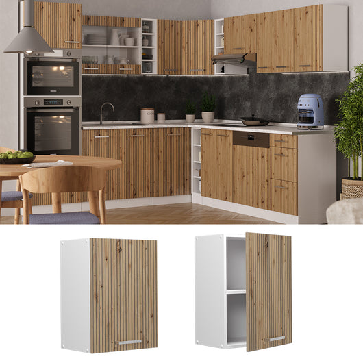 Vicco Pensile da cucina Rovere artigianale 45 cm