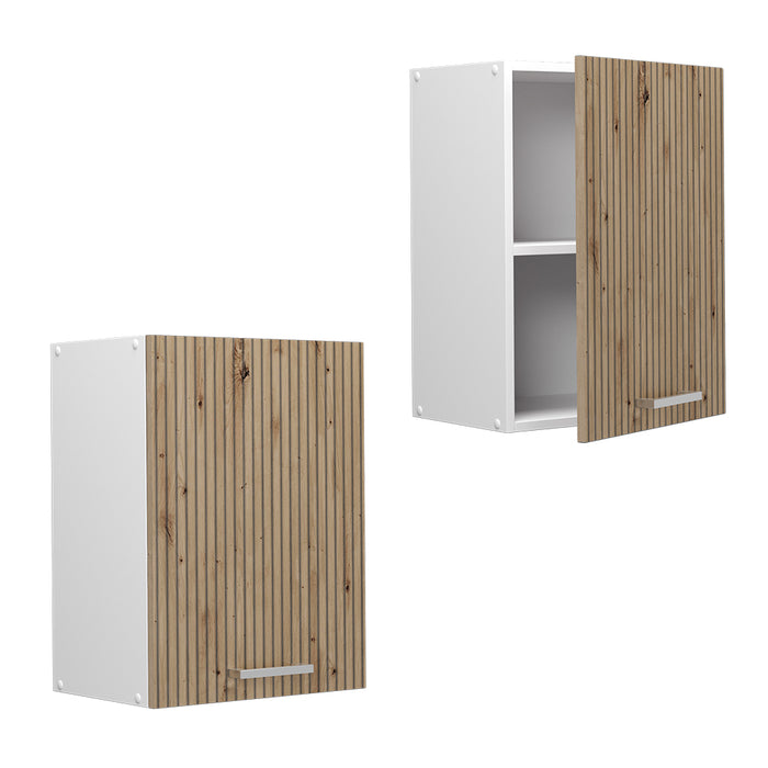 Vicco Pensile da cucina Rovere artigianale 45 cm