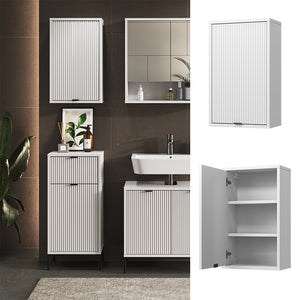 Vicco Bagno Bianco 40 x 65 cm con una porta