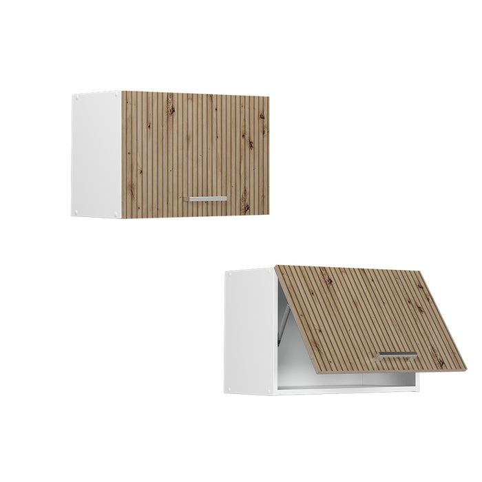 Vicco Pensile da cucina Rovere artigianale 60 cm Piatto