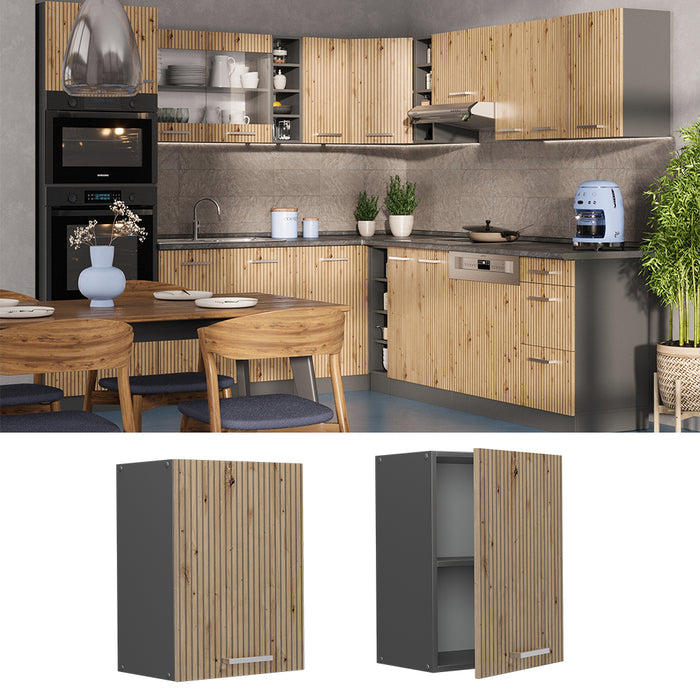 Vicco Pensile da cucina Rovere artigianale 45 cm