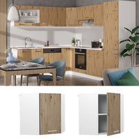 Vicco Mobile angolare da cucina Rovere artigianale 57 cm