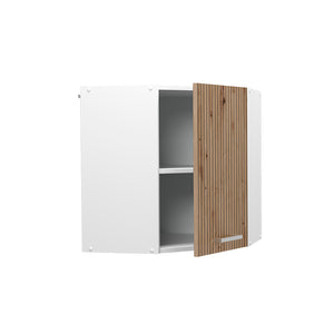 Vicco Mobile angolare da cucina Rovere artigianale 57 cm