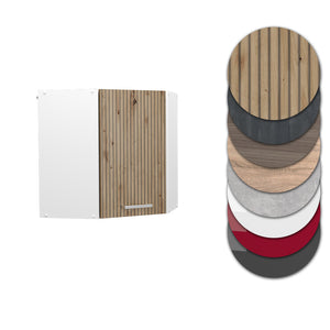 Vicco Mobile angolare da cucina Rovere artigianale 57 cm