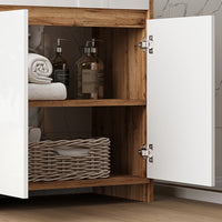 Vicco Mobiletto per lavabo Quercia dorata 2 parti