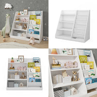 Vicco Scaffale per bambini Bianco 90 x 80.5 cm con ampi ripiani