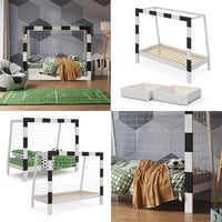 Vitalispa Letto per bambini Bianco 80x160 cm con cassetto