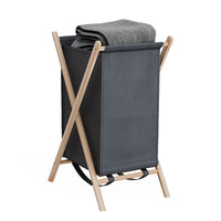 Vicco Cesto per la biancheria Grigio 40 x 64 cm