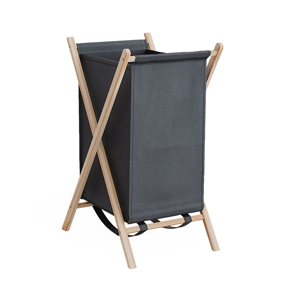 Vicco Cesto per la biancheria Grigio 40 x 64 cm