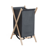 Vicco Cesto per la biancheria Grigio 40 x 64 cm