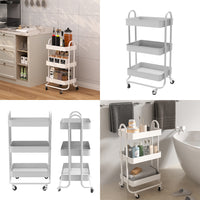 Vicco Contenitore a rotelle Bianco 45.9 x 78.7 cm