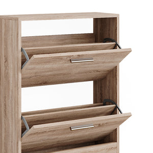 Vicco Mobile porta scarpe Sonoma 59 x 72.5 cm 2 scomparti