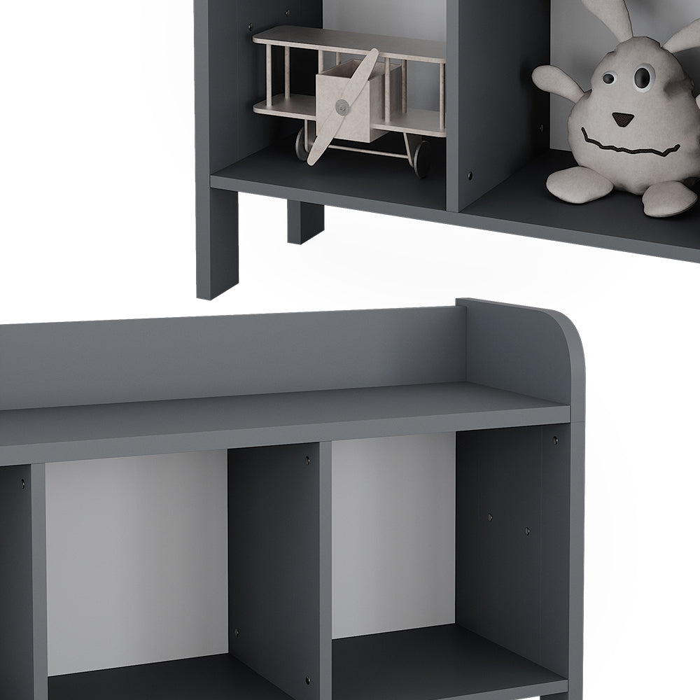 Vitalispa Scaffale per bambini Grigio 107.2 x 63.8 cm
