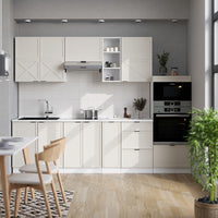 Vicco Cucina componibile Grigio/beige/bianco 280 cm , PL Marmo