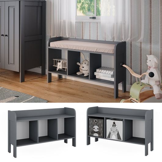 Vitalispa Scaffale per bambini Grigio 107.2 x 63.8 cm