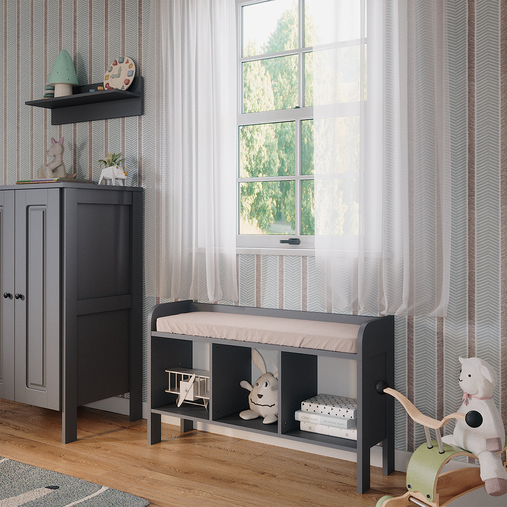 Vitalispa Scaffale per bambini Grigio 107.2 x 63.8 cm