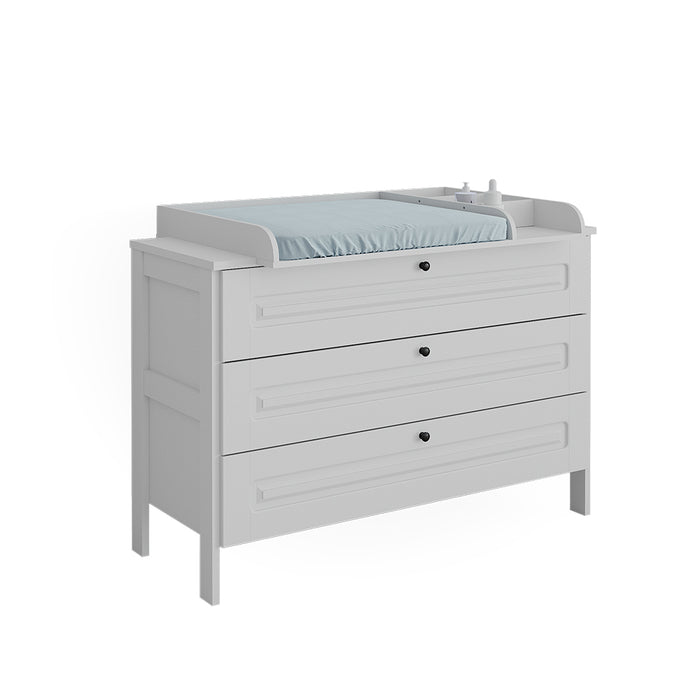 Vitalispa Fasciatoio Bianco 133 x 98.4 cm con 3 cassetti