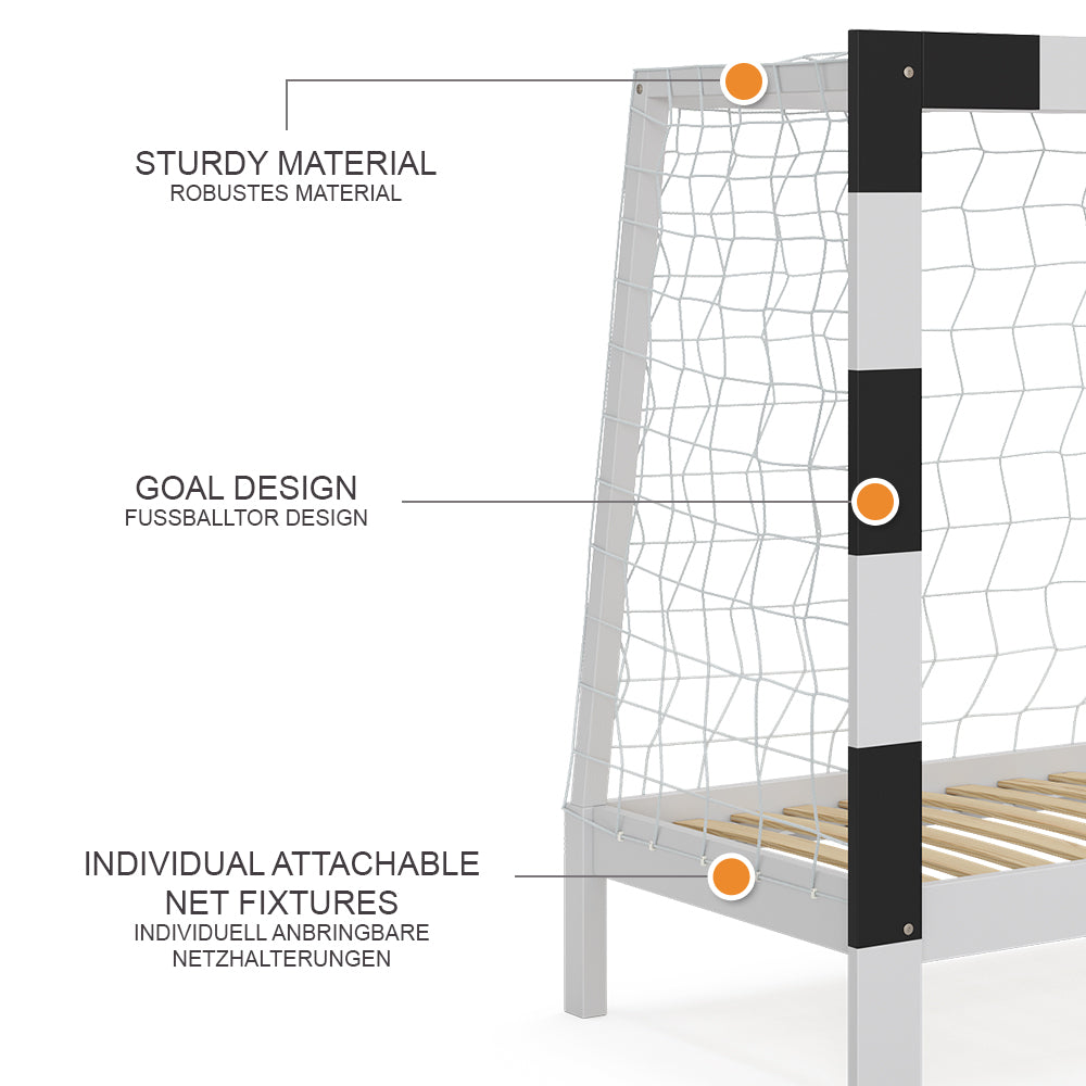 Vitalispa Letto per bambini Bianco 80x160 cm Senza materasso