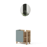 Vicco Set di mobili da bagno Grigio-blu 2 parti