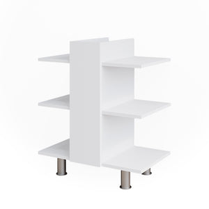 Vicco Mobiletto per lavabo Bianco 60 x 70 cm con 6 ripiani
