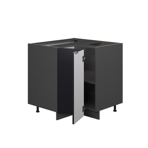 Vicco Mobile ad angolo cucina Nero a righe 80.5 cm , PL Rovere