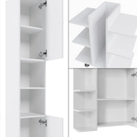 Vicco Set di mobili da bagno Bianco 3 parti