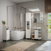 Vicco Set mobili bagno Bianco 4 parti