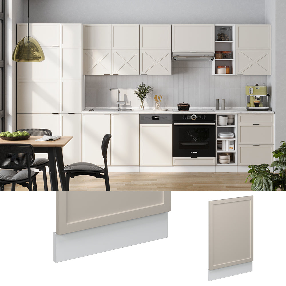 Vicco Pannello frontale GrigioBeige 45 cm , PL Marmo