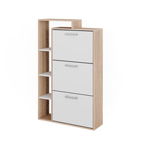 Vicco Scarpiera Sonoma 80 x 128.3 cm con 3 scomparti