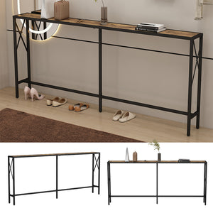 Vicco Tavolo consolle Rovere rustico 174 x 77 cm