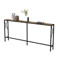 Vicco Tavolo consolle Rovere rustico 174 x 77 cm